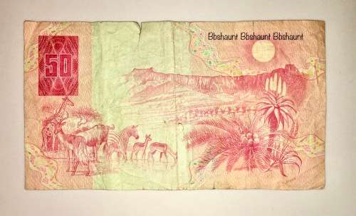 RSA R50 AA SERIAL DE KOCK 1984