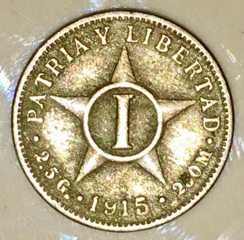 CUBA 1 CENTAVO 1915