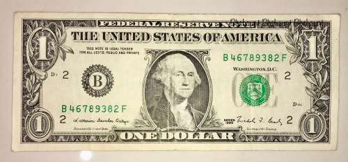 U S A   $1,,,1988  B