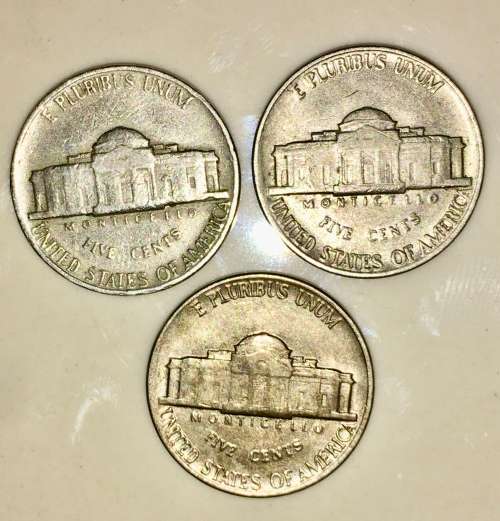 U.S.A,,,,,5 CENT (JEFFERSON NICKEL) 1982(BID PER COIN)