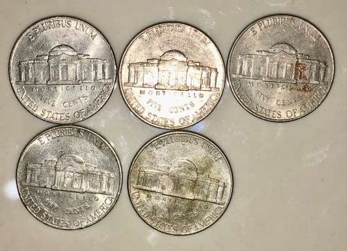 U.S.A 5 CENT (JEFFERSON NICKEL) 2000(BID PER COIN)