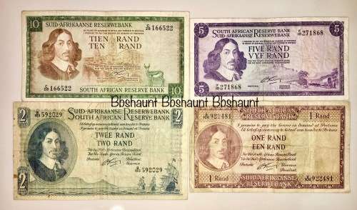 SET OF G.RISSIK  & DECIMALS R10 TO R1,,,,1962-1966(1 BID TAKE ALL)