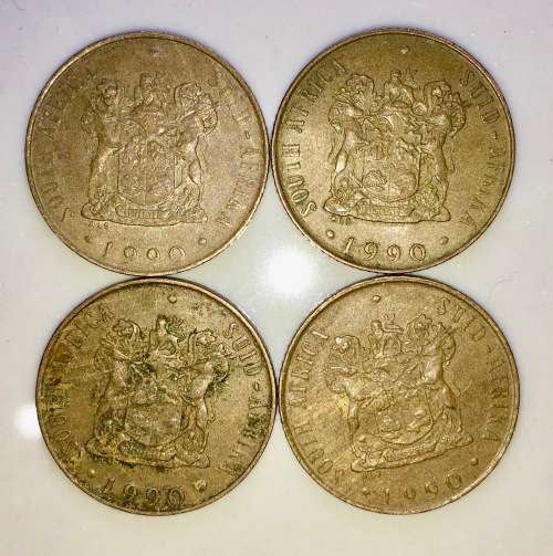 2 CENT 1990 CIRCULATED(BID PER COIN)