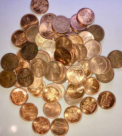 2 CENT 1999 CIRCULATED(BID PER COIN)