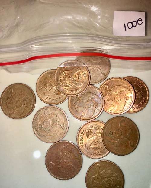 5 CENT 2001 ( BID PER COIN)