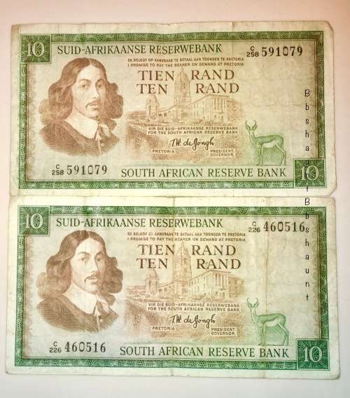 TW DE JONG R10 X2...1967,,, 1ST ISSUE(1 BID TAKES ALL)