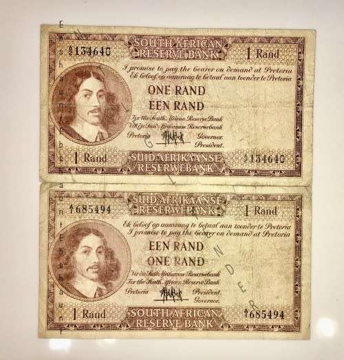 SET OF MH DE KOCK R1 A1 & A2,,,1961(1BID TAKES ALL)