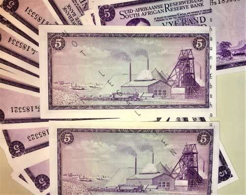 TW DE JONG R5 IN SEQUENCE F175-185310-360-- 1967 FIRST ISSUE AFR/ENG ( 1 BID TAKES ALL))