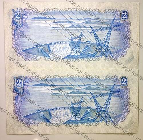 TW DE JONG R2 IN SEQUENCE D169/471955-956 AUNC 3RD ISSUE 1976(1BID TAKES ALL)