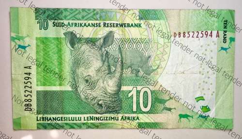 GILL MARCUS R10  (MANDELA WATERMARK)