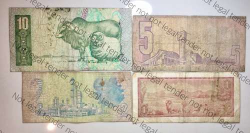 SET OF VARIOUS GOVERNORS & DECIMALS R10 TO R1  ( 1 BID TAKES ALL)