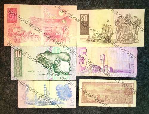 COMPLETE SET OF CL STALS & DECIMALS  R50 TO R2 AA --1990 [R1 T.W DE JONG 1975]1 BID TAKES ALL]