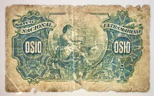 MOZAMBIQUE 10 CENTAVOS 1914
