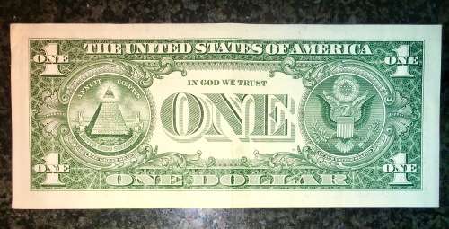 USA 1 DOLLAR 2017 STAR/REPLACEMENT NOTE B NEW YORK