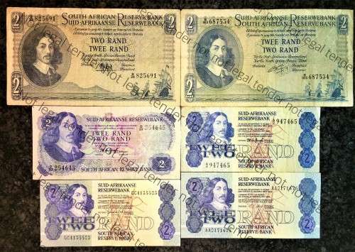 COMPLETE SET OF R2 NOTES ALL GOVERNORS 1961-1990 (1 BID TAKES ALL)