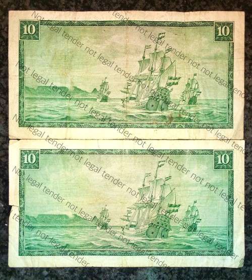 TW DE JONG R10 X2..,,,1ST ISSUE 1967 SPRINGBUCK WTM (1 BID TAKES ALL)