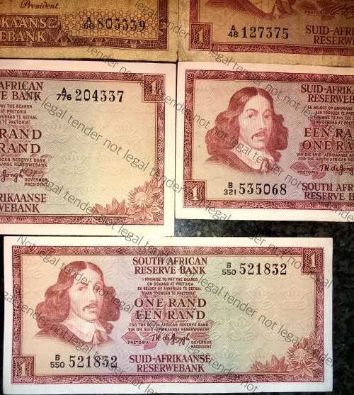COMPLETE SET OF R1 NOTES ALL GOVERNORS FROM 1962-1975(1 BID TAKES ALL)
