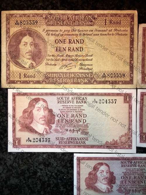 COMPLETE SET OF R1 NOTES ALL GOVERNORS FROM 1962-1975(1 BID TAKES ALL)