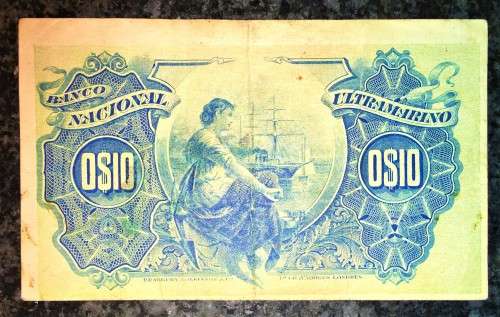 MOZAMBIQUE 10 CENTAVOS 1914