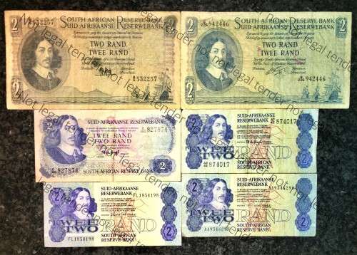 COMPLETE SET OF R2 NOTES ALL GOVERNORS 1961-1990 (1 BID TAKES ALL)