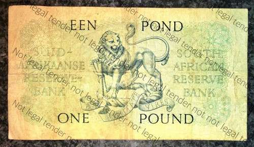 MH DE KOCK 1 POUND 1954 E/A 3RD ISSUE