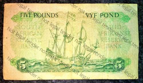 MH DE KOCK 5 POUND 1959 C73