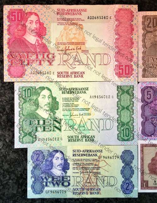 COMPLETE SET OF GPC DE KOCK and DECIMALS HIGH GRADE R50 TO R2(R1 TW DE JONG 1975)1 BID TAKES ALL)