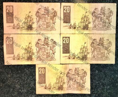 CL STALS R20 FIRST ISSUE 1990(BID PER NOTE)