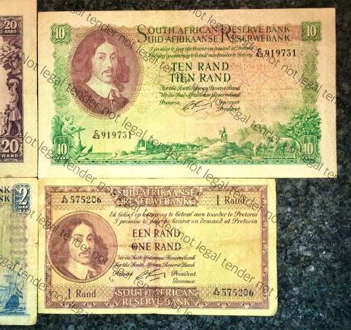 COMPLET SET OF G.RISSIK R20 TO R1 ---1962-- 1ST ISSUE ( 1 BID TAKES ALL)