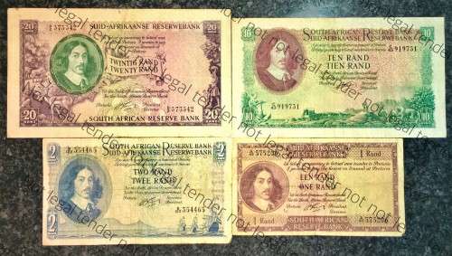 COMPLET SET OF G.RISSIK R20 TO R1 ---1962-- 1ST ISSUE ( 1 BID TAKES ALL)