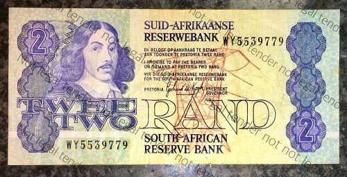 REPLACEMENT NOTE GPC DE KOCK R2 --WY...1990,,, 3RD ISSUE AFR/ENG