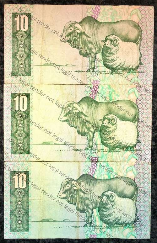 GPC DE KOCK R10,,,3RD ISSUE 1984/85 (BID PER NOTE)