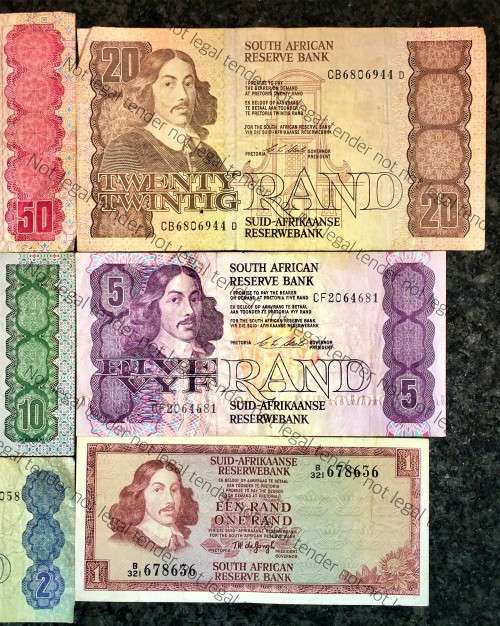 COMPLETE SET OF CL STALS & DECIMALS  R50 TO R2 AA --1990 [R1 T.W DE JONGH 1973]1 BID TAKES ALL]