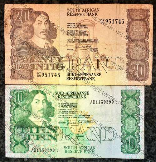 GPC DE KOCK SET R20 & R10 ,,,1980s(1 BID TAKES ALL)