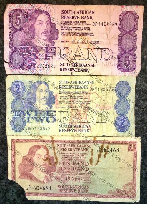 SET OF VARIOUS GOVERNORS & DECIMALS R5 , R2 & R1  ( 1 BID TAKES ALL)