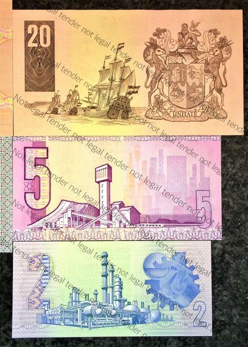 COMPLETE SET OF CL STALS -ALL AA- R50 TO R2 FIRST ISSUE 1990 UNC+ ( 1 BID TAKES ALL)