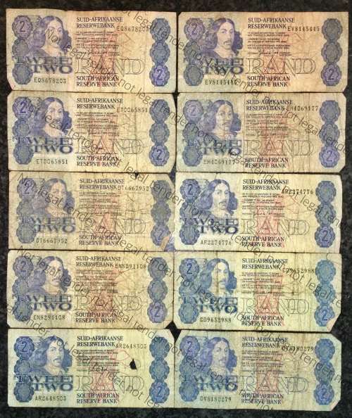 GPC DE KOCK R2,,,3RD ISSUE 1984-1989 (BID PER NOTE) 10 AVAILABLE