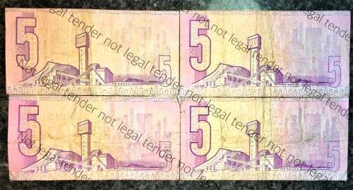 GPC DE KOCK R5 X4--B--,2ND & 3RD ISSUE 1981-1989,(BID PER NOTE)