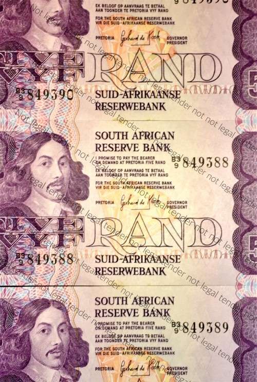 GPC DE KOCK R5 IN SEQUENCE B3 9/84990-388,,,,1981 AUNC 2ND ISSUE(BID PER NOTE)