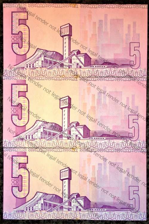GPC DE KOCK R5 IN SEQUENCE B3 9/84990-388,,,,1981 AUNC 2ND ISSUE(BID PER NOTE)