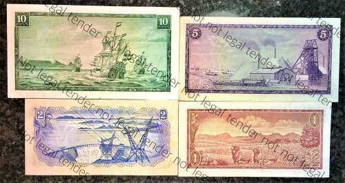 COMPLETE SET OF TW DE JONG & DECIMALS R10 -R1 -HIGHER GRADE- ALL SPRINGBUCK WTM( 1 BID TAKES ALL)