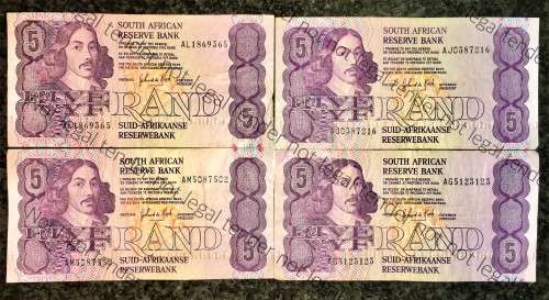 GPC DE KOCK R5 --1980s--(BID PER NOTE) 4 AVAILABLE