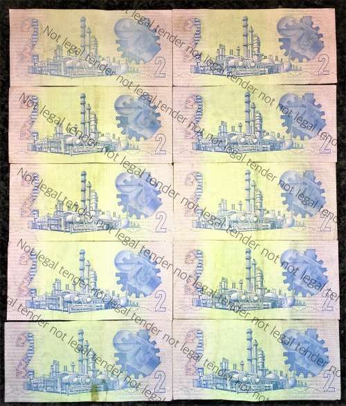 GPC DE KOCK R2 --1980s--(BID PER NOTE) 10 AVAILABLE