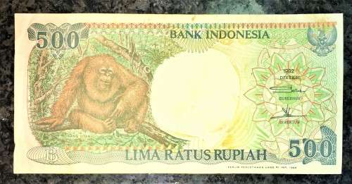 INDONESIA  500 RUPIAH 1992