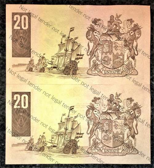 CL STALS R20 IN SEQUENCE AM5908040-039 UNC E/A 1ST ISSUE 1990 (ONE BID TAKES ALL)