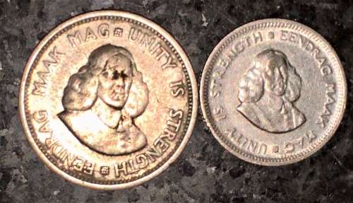 R S A SILVER SET 10 CENT  & 5 CENT 1963(1 BID TAKES ALL)