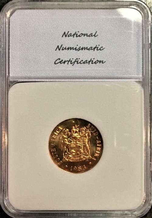 R S A - PROOF DCAM RED 2 CENT 1983 GRADED PR-70 PEFECT GRADE NNC