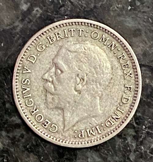 GREAT BRITAIN SILVER 3D THREEPENCE 1932