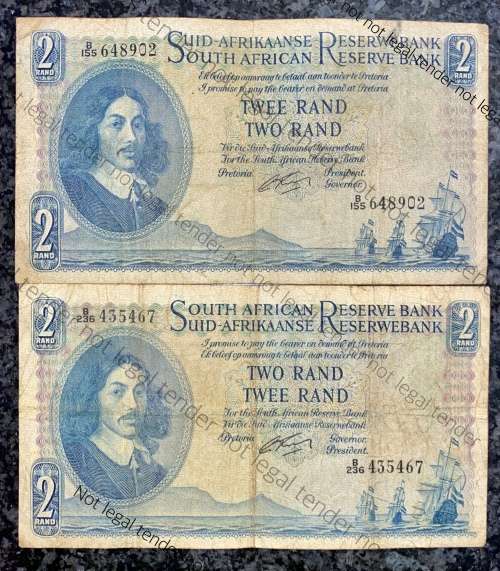 G RISSIK R2 E/A 1 ST ISSUE -1962- B155 & B236 (1 BID TAKES ALL)