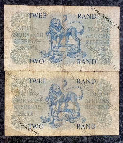 G RISSIK R2 E/A & A/E 1 ST ISSUE -1962- B151 & B234 (1 BID TAKES ALL)